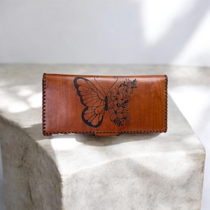 Bolso bandolera de piel natural hecho a mano, cartera y monederos de piel plena flor, estilo vintage, cartera, bandolera, mochila de piel natural
