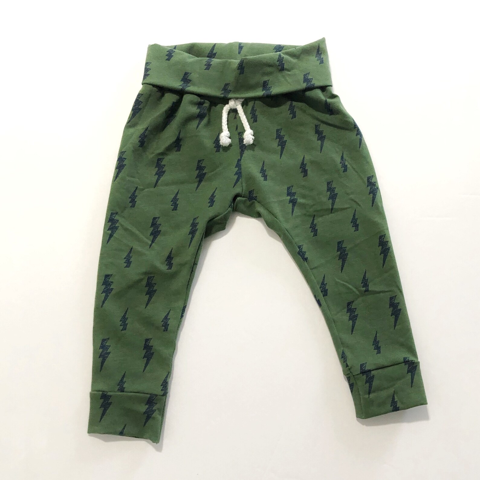 joggers with lightning bolt