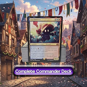 mtg vivi commander deck EDH Ornitier 100 Cards Custom Deck Izzet Final Moonveil Games Vivi Ornitier (Commander) | EDHREC