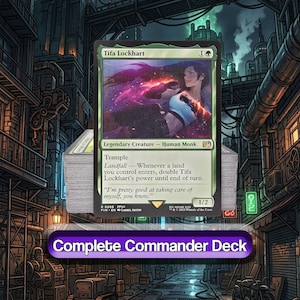 mtg tifa lockhart commander deck Box If its the first combat phase of your turn Tifa Lockhart - Landfall and