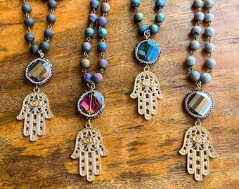 Collana Con Occhio Turco O Allah In Argento 925 - Foto 3