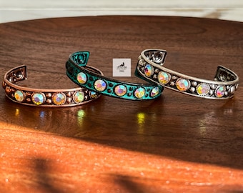 Set Di 9 Braccialetti Western Da Cowgirl Con Perline E Ciondoli, Gioielli Bohémien Impilabili Per Donna
