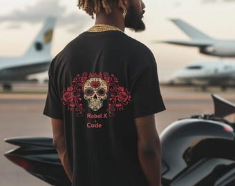 Rebel X Code "Golden" Black Hoodie