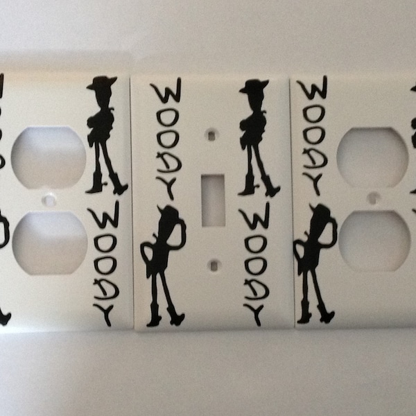 Toy Story Woody Switch plate/outlet covers