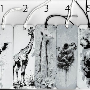 43 Marcapáginas de animales diferentes