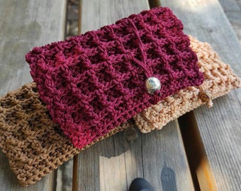 tobacco pouch crochet pattern Crochet Pattern for Baco Tobacco Pouch