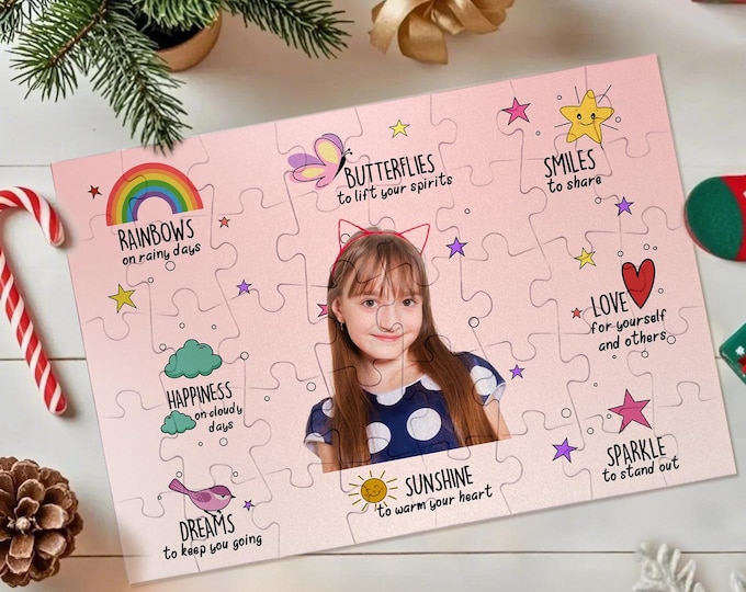 Prayer Puzzle Personalized Photo Jigsaw Puzzle for Kids - Customizable Prayer Gift, Educational & Fun Keepsake for Children