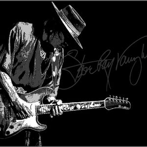 Stevie ray vaughan art - Etsy 日本