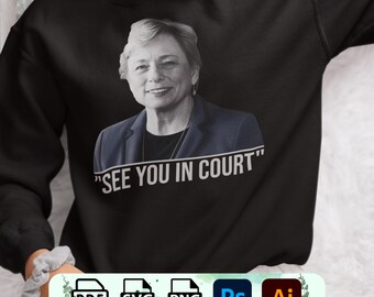 Janet Mills See You In Court Design (PNG, SVG, PDF)