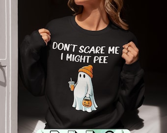 Funny Pregnant Ghost PNG: Halloween Design (Digital Download)