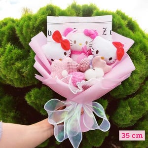 ぬいぐるみの花束、バラの花束、卒業祝い、幼児へのプレゼント、結婚式の花嫁介添人へのプレゼント、記念日のプレゼント、パステルカラーのぬいぐるみの花束の漫画