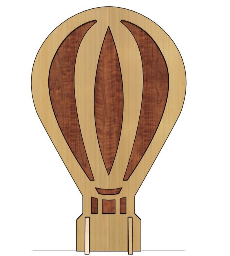 Hot Air Balloon Standee Laser Cut File • Svg Dxf Ai Eps - Etsy Canada
