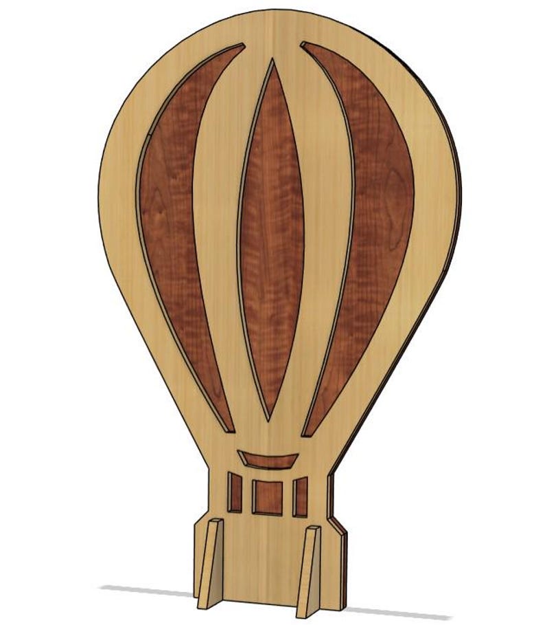 Hot Air Balloon Standee Laser Cut File • Svg Dxf Ai Eps - Etsy