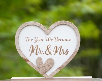 Custom Wooden Couple Sign,  Newly Wed Gifts, Valentines Day Gifts, Gift for the Couple, Wedding Gift, Personalized Home Decor Gift,