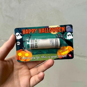 Witziger Geldgeschenk Kartenhalter: Einzigartiges Geldgeschenk für Teenager, Halloween
