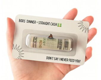 Funny Cash Gift Holder Card: Cheeky Birthday Money Present
