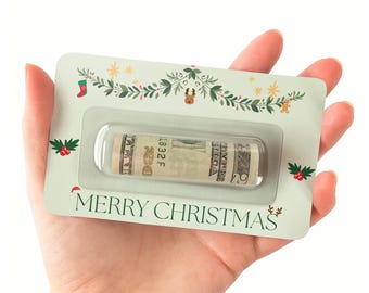 Funny Christmas Cash Holder Card: Gag Gift for Friends & Family