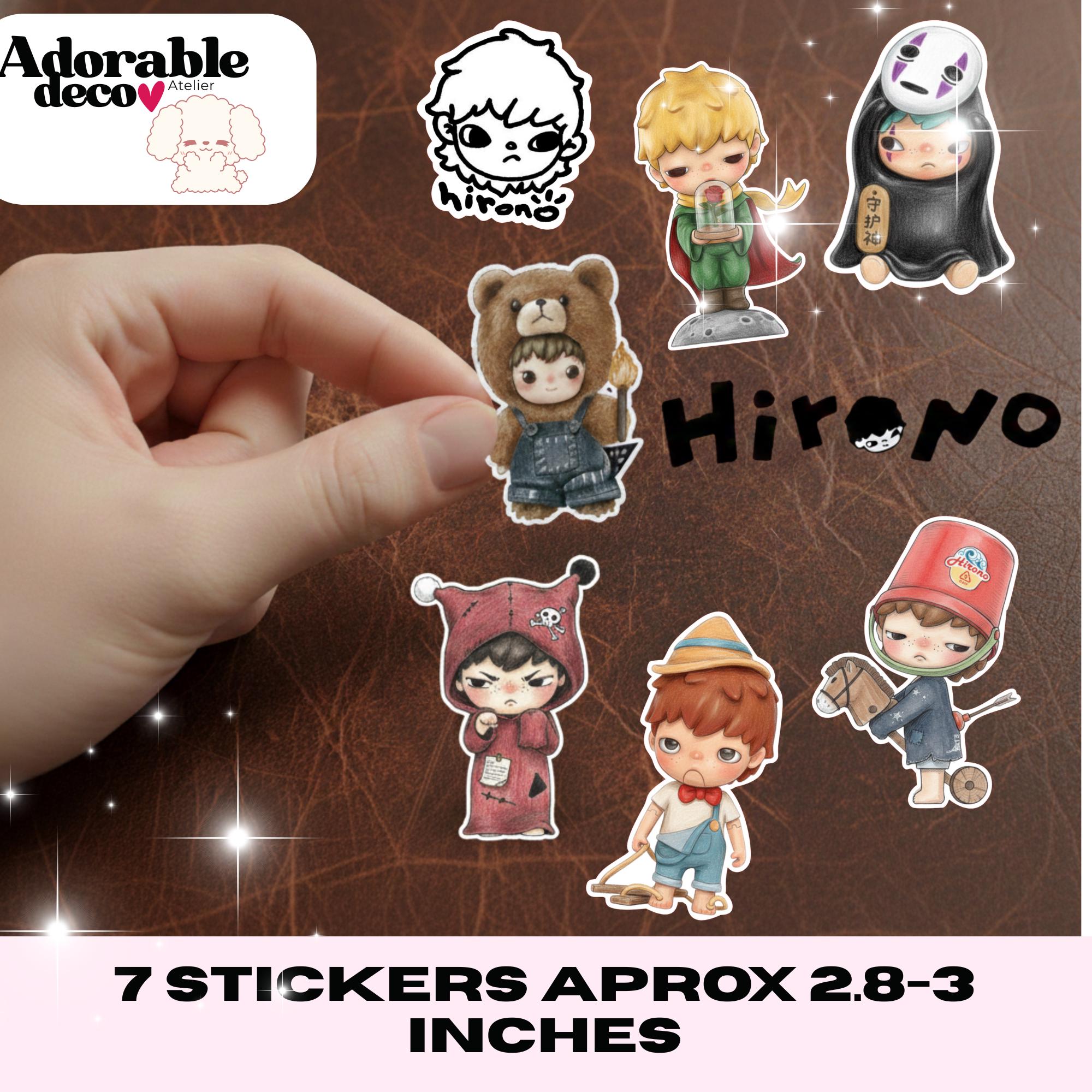 HIROTO♡HIROTO♡HIROTO様、お取り置き商品☆ヒス　ステッカー☆ Hirono Sticker Pack of 7| Sticker Packs Collectibles|hand-drawn
