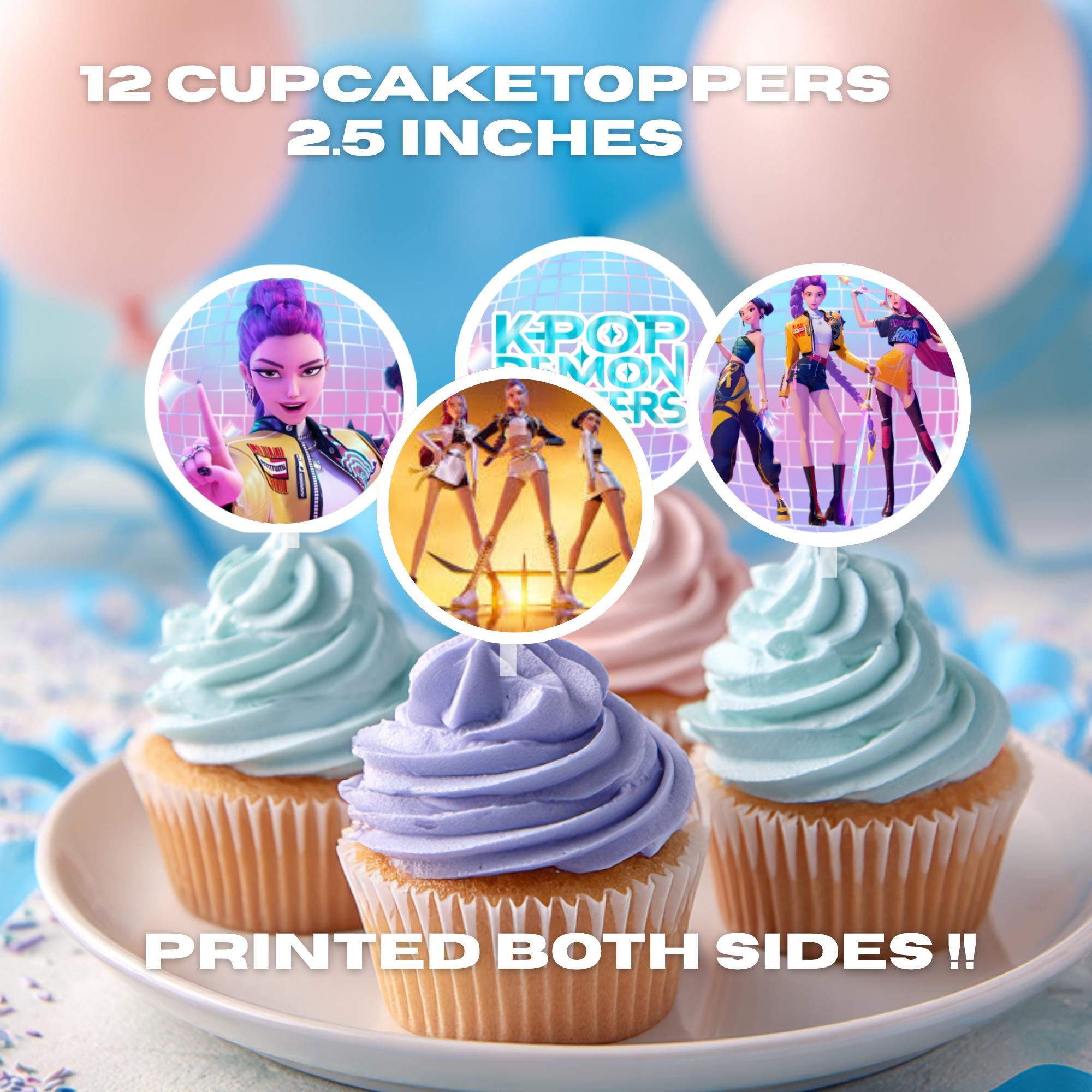 24 Topper Per Cupcake A Forma Di Orsetto – Decorazioni Per Torta Baby Shower E Compleanno Bambini - 4
