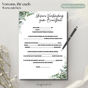 Alternativa al libro degli ospiti per matrimonio personalizzabile con spazi vuoti da compilare | Download PDF del regalo di nozze