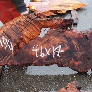 Live Edge Redwood Burl Slab | Diy | Et-24