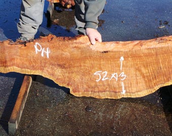 Live Edge Redwood Burl Slab