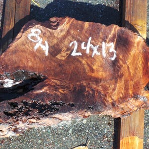 Live Edge Redwood Burl Slab | Diy | Et-03