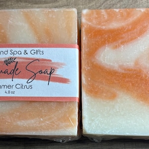 Summer Citrus| Handmade Soap, Natural Soap, Vegan Soap, Homemade Soap