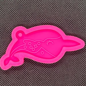 Dolphin silicone resin or soap mold