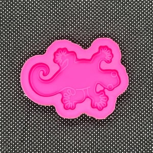 stampo in resina di silicone o sapone lucertola