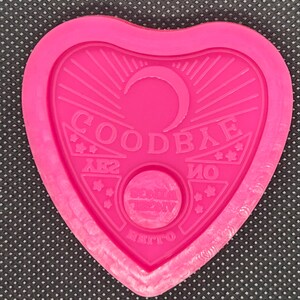 ouija planchette silicone resin or soap mold