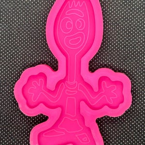 Molde de silicone ou sabonete Toy Story Forky