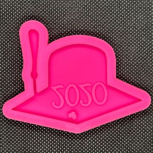 2020 Graduation hat silicone resin or soap mold