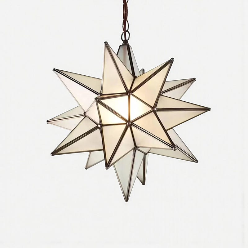 Moravian Star Light - Etsy
