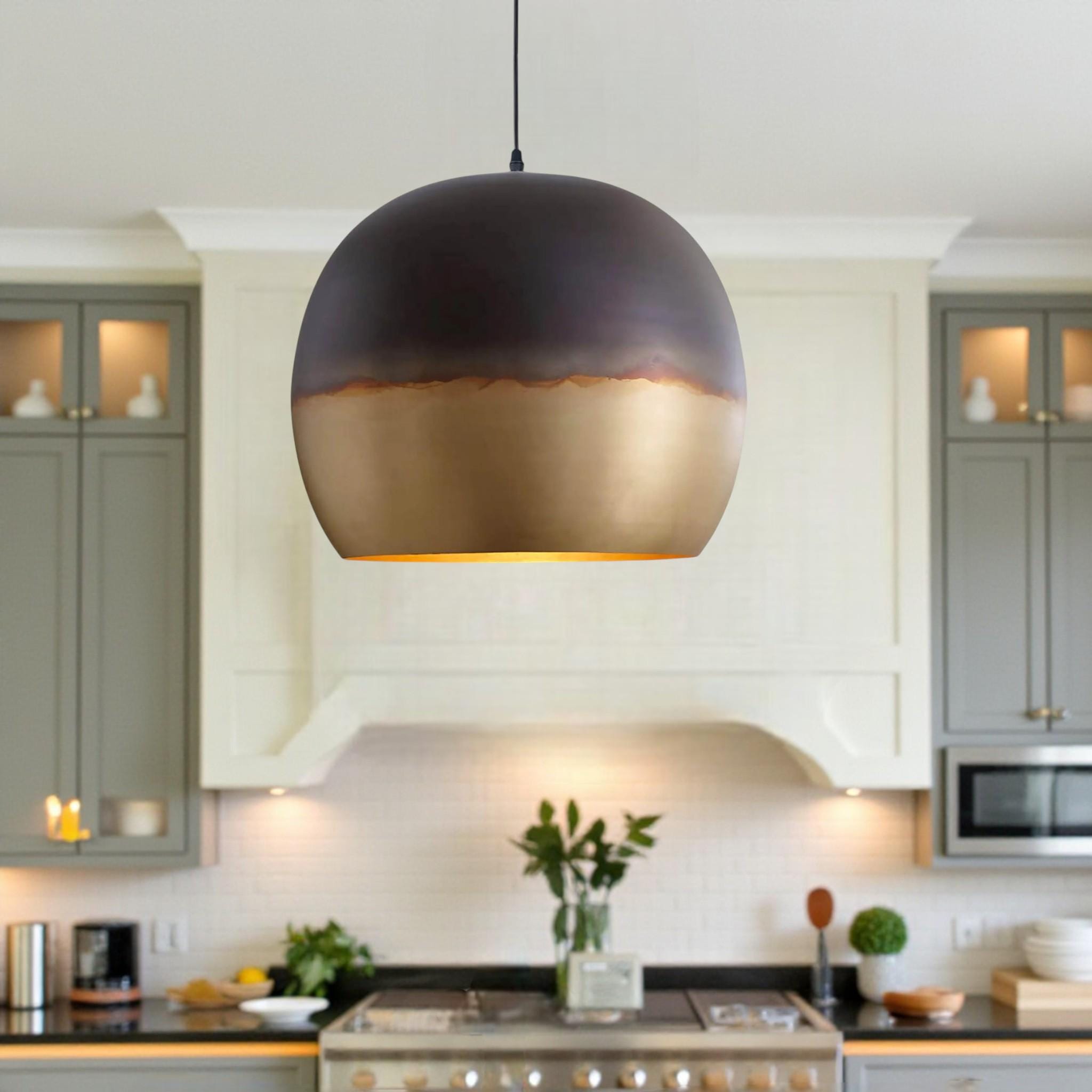 Suspension Luminaire Bo Concept En Laiton Brossé - Occasion En Bon état