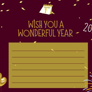 Greeting card - Carte de vœux