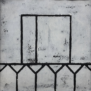 lithograph on wood