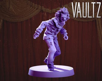 Zombie Circus Clown Tabletop Miniature -  | VaultZ