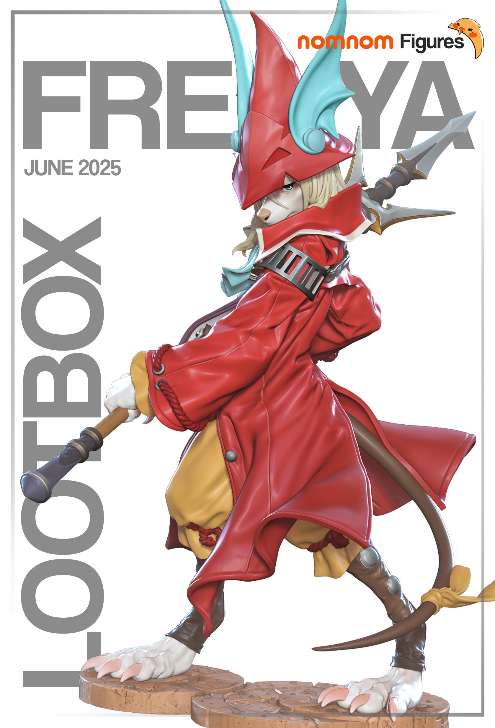 Freya 1/10 Scale Figure - Final Fantasy IX | UNPAINTED | Nomnom