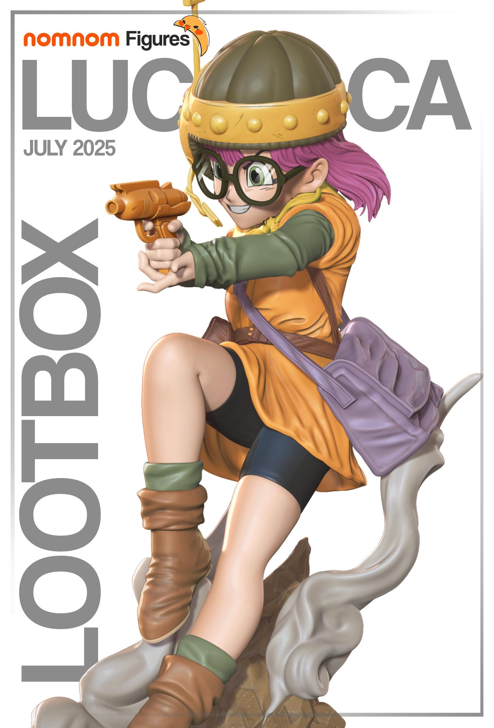 Lucca 1/10 Scale Figure - Chrono Trigger | UNPAINTED | Nomnom