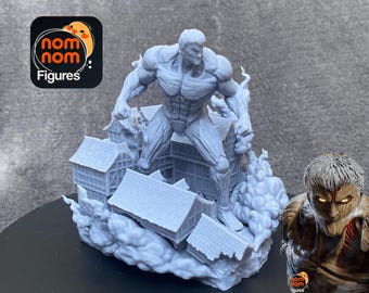 Armored Titan Resin Model Kit 75mm Scale - Attack on Titan | UNPAINTED | NomNom Figures