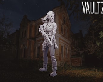 Jill Valentine Resin Tabletop Miniature - Resident Evil 5 | Vaultz