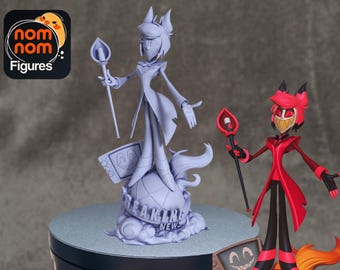 Alastor 1/10 Scale Figure - Hazbin Hotel | UNPAINTED | Nomnom