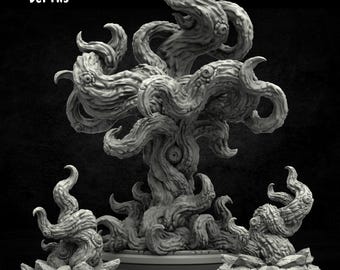 UMORDHTOTH Monstruo y Tentáculos, Miniatura de Resina Lovecraft para Mesa - Devorador de las Profundidades de Adaevy Creations