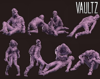 Zombie Hoard Tabletop Miniature - Zombicide | VaultZ