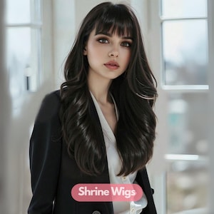 Black Wigs, Synthetic Fiber Hair Wigs, Wigs For Women, Synthetic Wigs, Black Wig, Long Wigs, Long Curly Black Wigs, Cosplay Wigs, Women Wigs