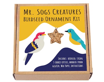 DIY Birdseed Feeder Garden Ornament Craft Kit
