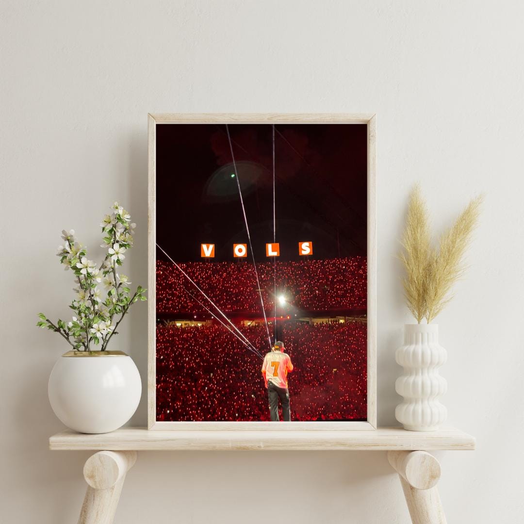 Neyland Stadium Print - Tennessee Volunteers Digital Download - Etsy