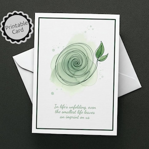 Sympathy Card after Miscarriage Stillbirth Infant Loss Condolence Card Printable Grief Card Loss of Baby Card Digital Download