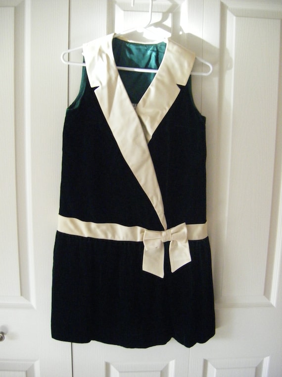 60's Velvet Dress Joseph Ribkoff - image 1
